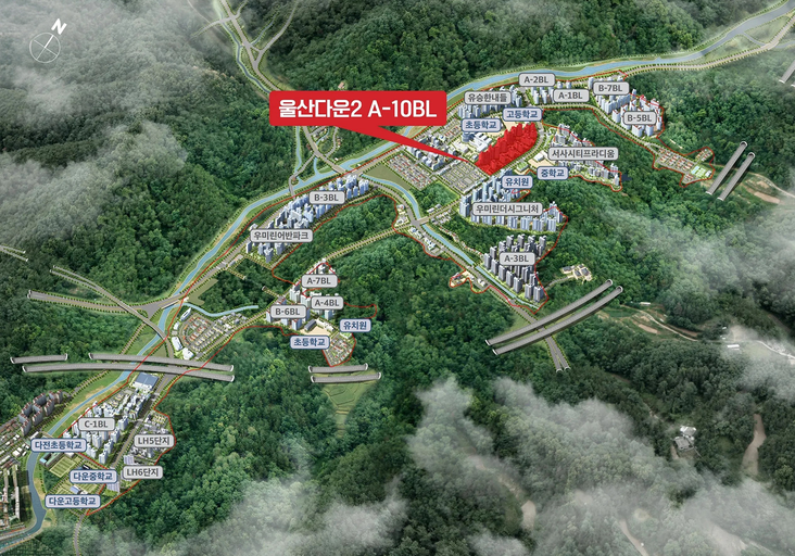 울산다운2지구 A-10블록 공공분양주택 이미지 2