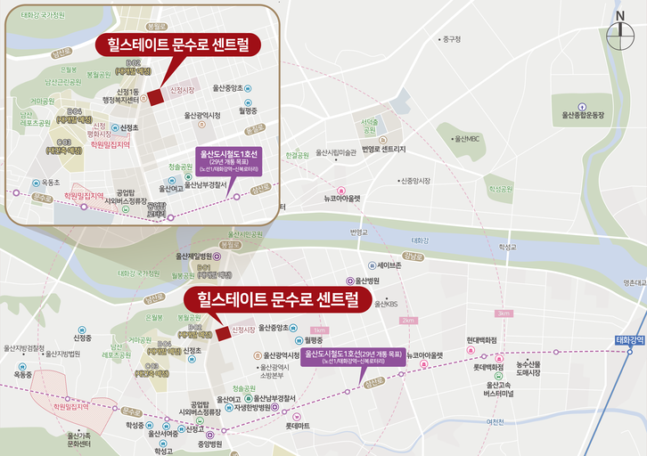 힐스테이트 문수로 센트럴 이미지 3