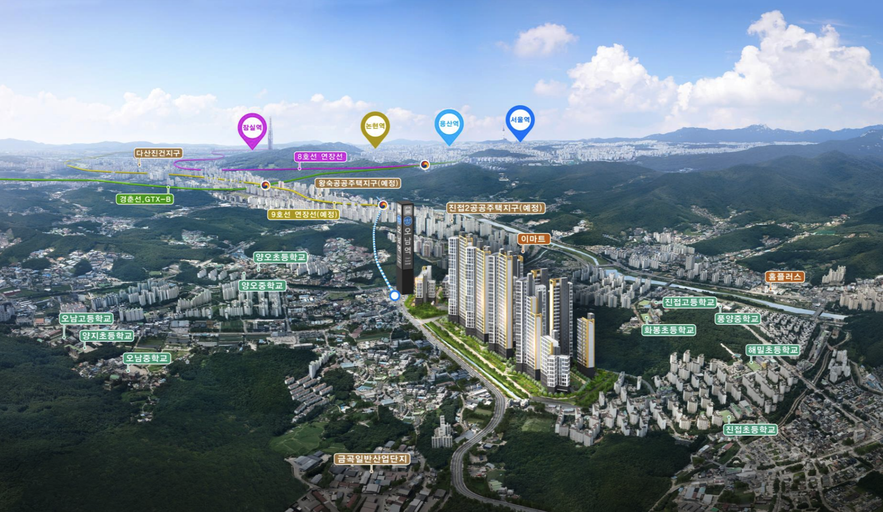 왕숙진접 월드메르디앙 더퍼스트 이미지 2