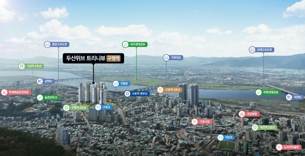 두산위브 트리니뷰 구명역 이미지 5
