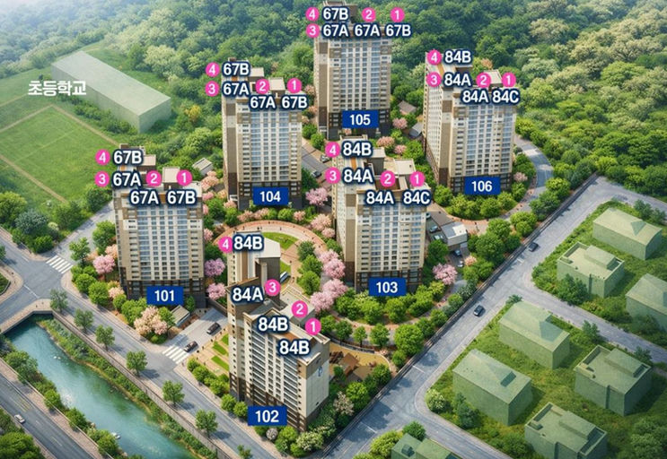 덕진 거제의 봄 우선분양전환 후 공가세대 이미지 7