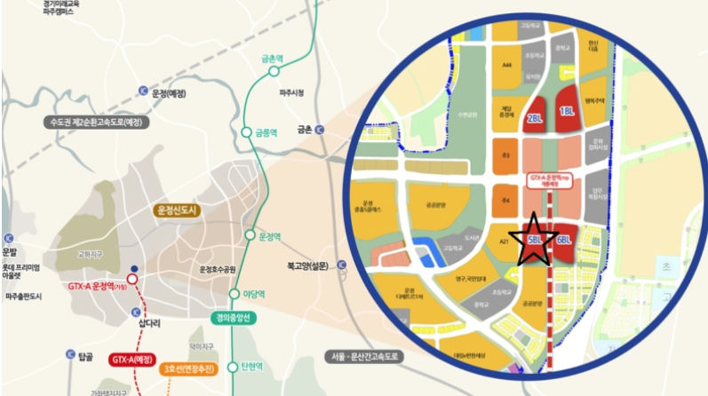 파주 운정3지구 주상복합용지 5BL (사전청약) 이미지 1