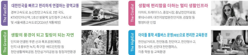 천안 동문 디 이스트 파크시티 이미지 3