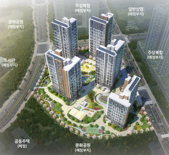 파주 운정신도시 우미 린 더 센텀 이미지 2