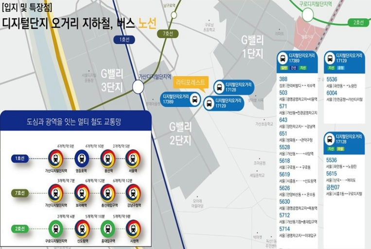서울 G VALLEY 라티포레스트 오피스텔 이미지 4