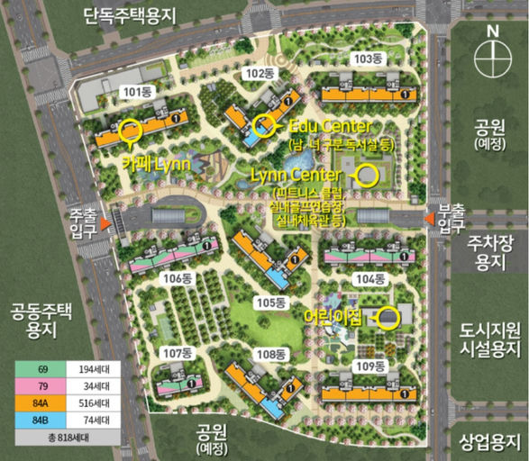 완주 삼봉지구 우미린 에코포레 이미지 4
