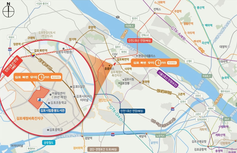 김포 북변 우미 린 파크리브 이미지 2
