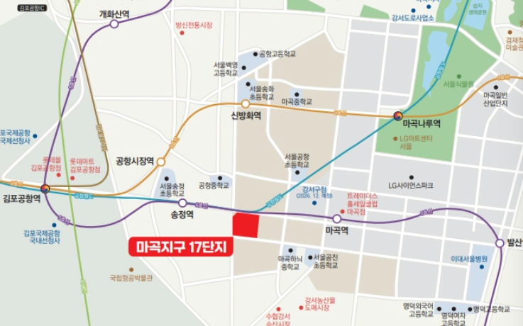 마곡지구 17단지 토지임대부(본청약) 이미지 4