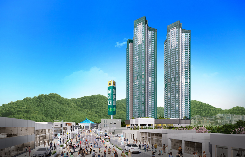 해운대역 푸르지오 더원 이미지 1