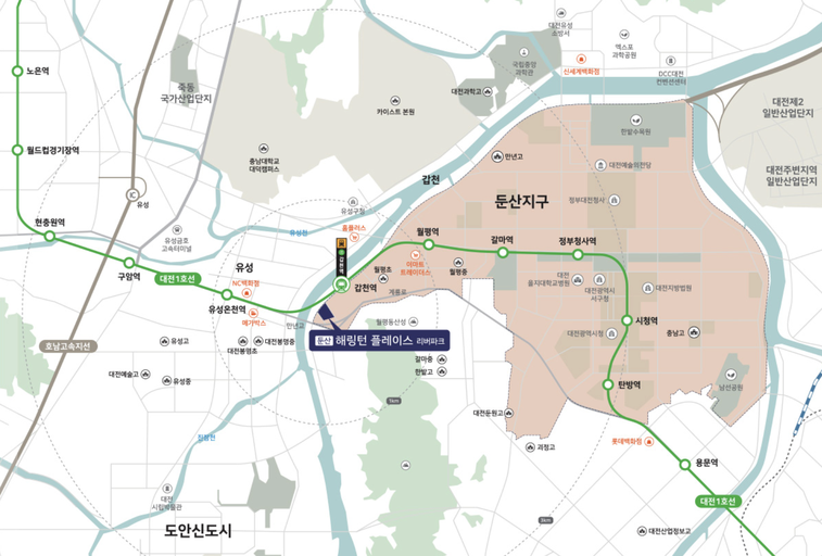 둔산 해링턴 플레이스 리버파크 이미지 3