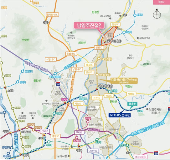 남양주진접2 지구 A-4블록 신혼희망타운(공공분양) 입주자모집(본청약) 이미지 3